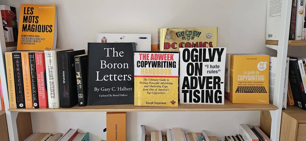 quels livres étudier en copywriting